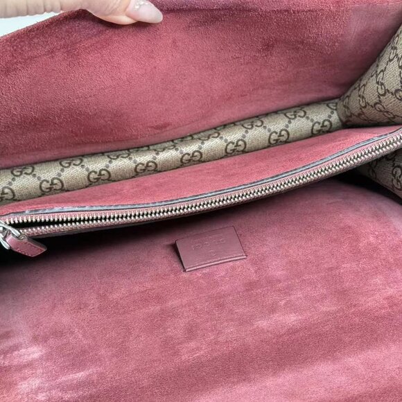 Gucci Dionysus Medium Shoulder Bag Blppms Print GG Coated Canvas - Picture 9 of 9